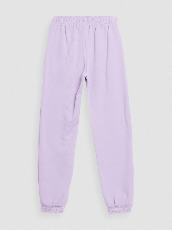 4F Pantaloni de bumbac pentru fete Sweatpants