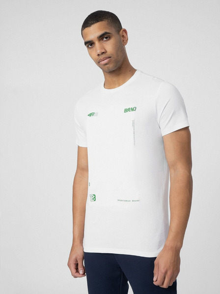 4F Tricou din bumbac pentru bărbați 4F
