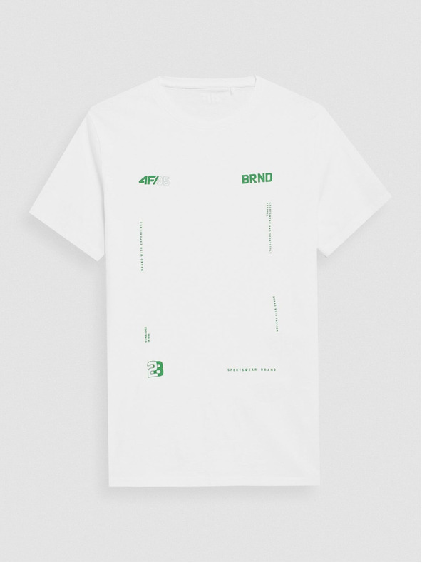 4F Tricou din bumbac pentru bărbați 4F