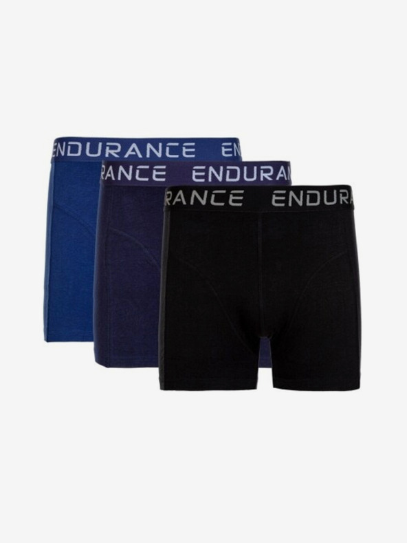 Endurance Pantaloni scurți boxeri pentru bărbați Endurance BURKE 3-Pack