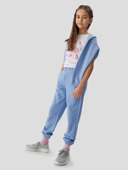 4F 4F Pantaloni de trening jogger pentru fete - denim