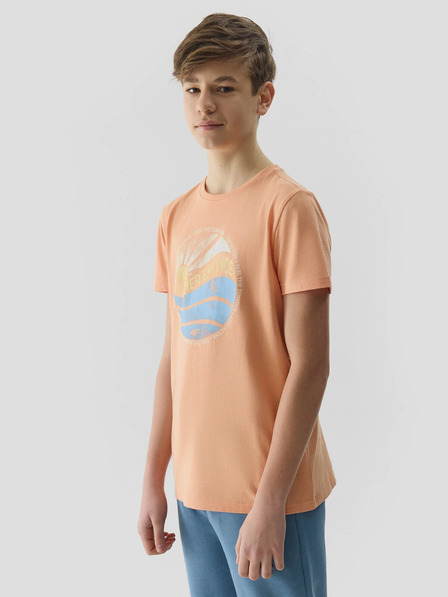4F Tricou normal pentru băieți cu imprimeu 4F