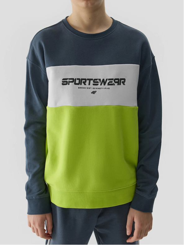 4F Hanorac pentru băieți fără închidere și fără glugă 4F