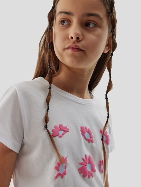 4F Tricou din bumbac organic 4F pentru fete