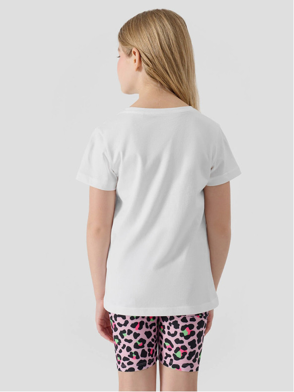 4F Tricou imprimat pentru fete 4F