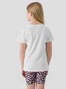 4F Tricou imprimat pentru fete 4F