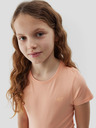 4F Tricou simplu pentru fete 4F
