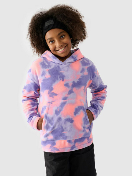 4F Hanorac fleece pentru fete 4F