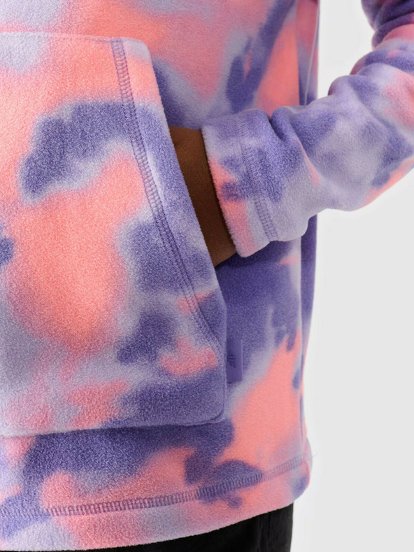 4F Hanorac fleece pentru fete 4F