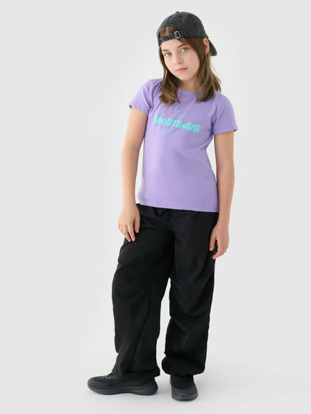 4F Tricou imprimat pentru fete 4F