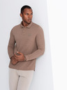 Ombre Clothing Tricou polo cu mânecă lungă pentru bărbați Ombre Clothing