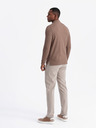 Ombre Clothing Tricou polo cu mânecă lungă pentru bărbați Ombre Clothing