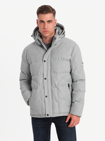 Ombre Clothing Jachetă cu glugă pentru bărbați Ombre Clothing