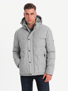 Ombre Clothing Jachetă cu glugă pentru bărbați Ombre Clothing