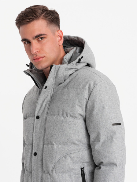 Ombre Clothing Jachetă cu glugă pentru bărbați Ombre Clothing