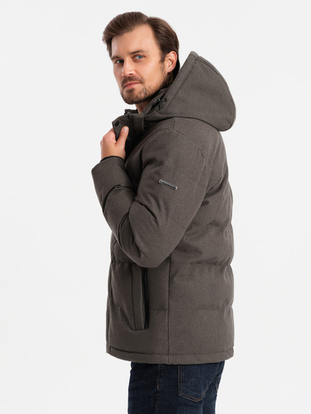 Ombre Clothing Jachetă cu glugă pentru bărbați Ombre Clothing