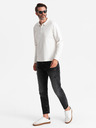 Ombre Clothing Tricou polo cu mânecă lungă pentru bărbați Ombre Clothing