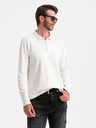 Ombre Clothing Tricou polo cu mânecă lungă pentru bărbați Ombre Clothing