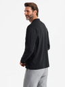 Ombre Clothing Tricou polo cu mânecă lungă pentru bărbați Ombre Clothing