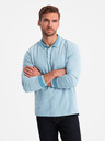 Ombre Clothing Tricou polo cu mânecă lungă pentru bărbați Ombre Clothing