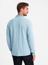 Ombre Clothing Tricou polo cu mânecă lungă pentru bărbați Ombre Clothing
