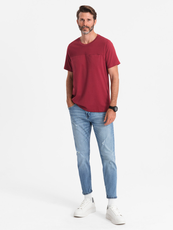 Ombre Clothing Tricou din bumbac pentru bărbați Îmbrăcăminte Ombre