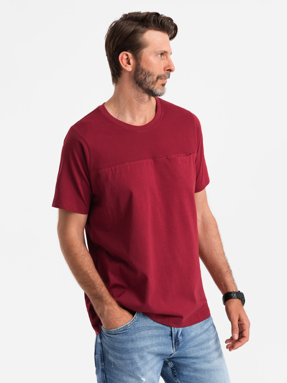 Ombre Clothing Tricou din bumbac pentru bărbați Îmbrăcăminte Ombre