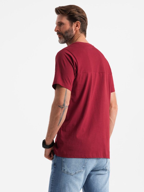 Ombre Clothing Tricou din bumbac pentru bărbați Îmbrăcăminte Ombre