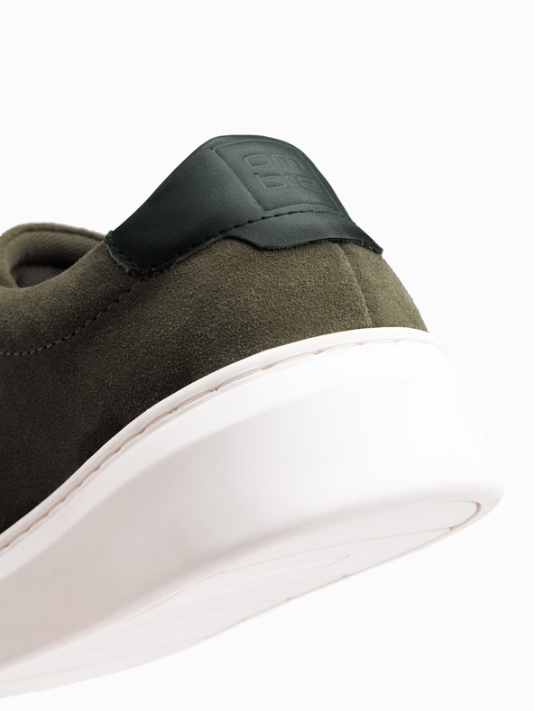 Ombre Clothing Adidași clasici pentru bărbați din piele de căprioară moale Îmbrăcăminte Ombre