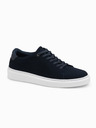 Ombre Clothing Adidași clasici pentru bărbați din piele de căprioară moale Îmbrăcăminte Ombre