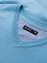 Ombre Clothing Pulover elegant pentru bărbați BASIC cu decolteu în V Îmbrăcăminte Ombre