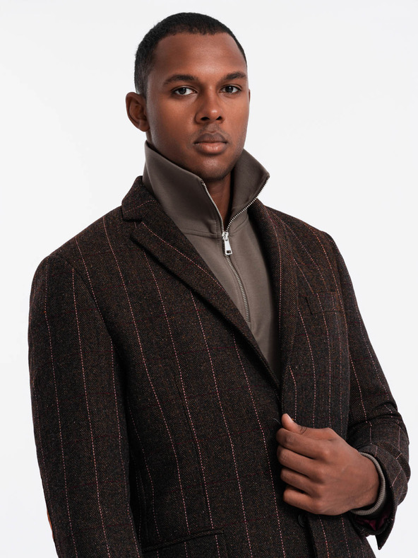 Ombre Clothing Jachetă structurată elegantă tricotată pentru bărbați Ombre Clothing