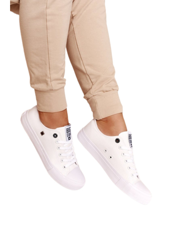 BIG STAR SHOES Antrenori Big Star Classic pentru femei - Alb
