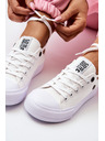 BIG STAR SHOES Antrenori Big Star Classic pentru femei - Alb