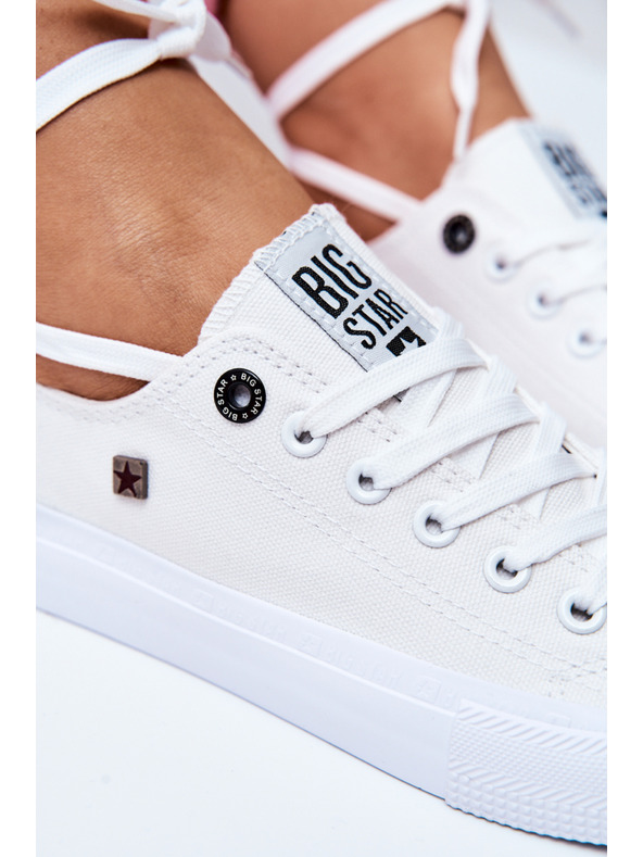 BIG STAR SHOES Antrenori Big Star Classic pentru femei - Alb