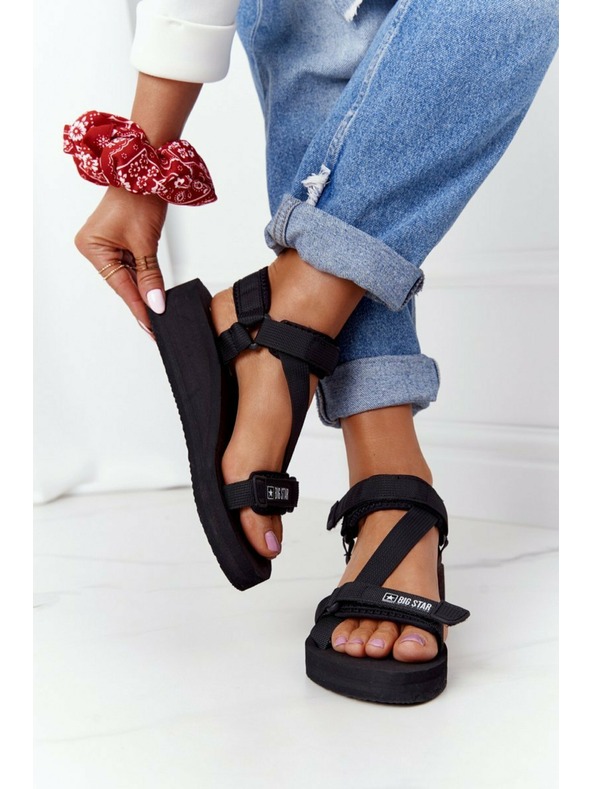 BIG STAR SHOES Sandale sport Big Star pentru femei - Negru