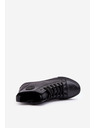 BIG STAR SHOES Adidași izolați de top pentru bărbați cu fermoar Black Big Star Size: