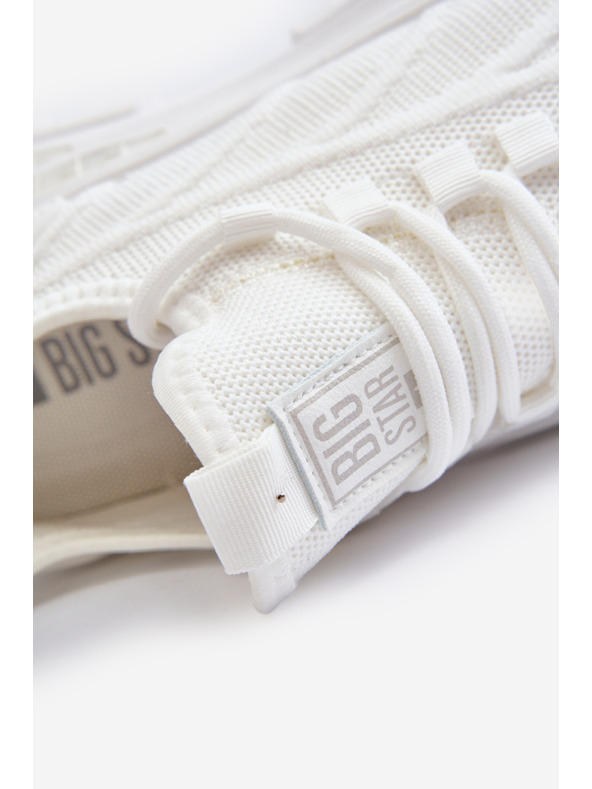 BIG STAR SHOES Adidași Big Star White HI-POLY SYSTEM pentru bărbați