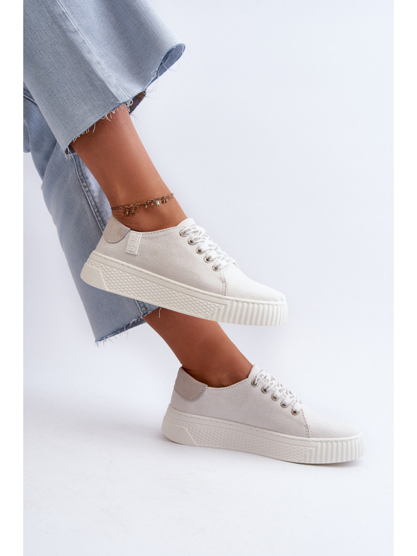 BIG STAR SHOES Adidași pentru femei MEMORY FOAM SYSTEM BIG STAR Alb