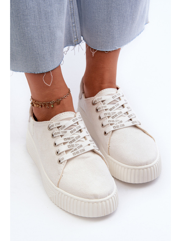 BIG STAR SHOES Adidași pentru femei MEMORY FOAM SYSTEM BIG STAR Alb