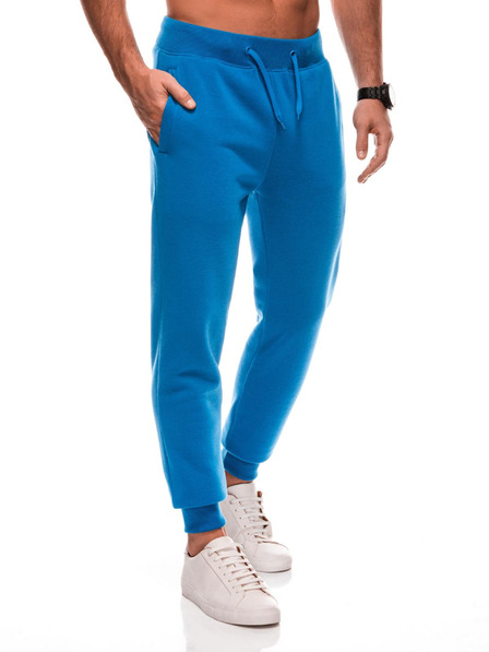 Edoti Pantaloni de trening uniformă pentru bărbați BASIC - albastru EDOTI