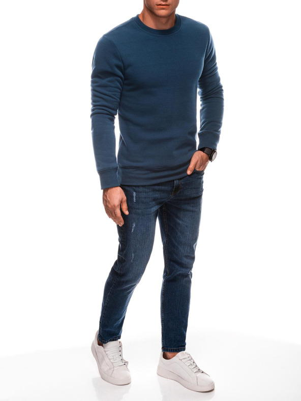 Edoti Hanorac uniformă pentru bărbați BASIC cu gât rotund Edoti