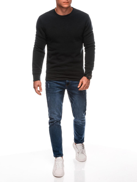 Edoti Hanorac uniformă pentru bărbați BASIC cu gât rotund Edoti