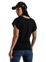 Edoti Tricou negru pentru femei Edoti
