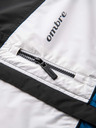 Ombre Clothing Jachetă sport ușoară colorată pentru bărbați cu fleece albastru Ombre Clothing