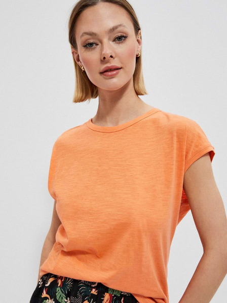 Moodo Tricou portocaliu pentru femei Moodo
