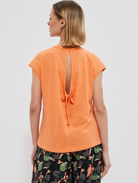 Moodo Tricou portocaliu pentru femei Moodo