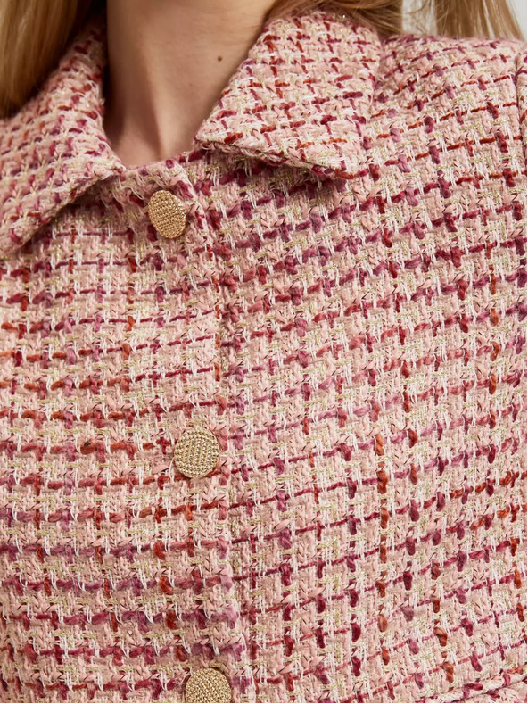 Moodo Jachetă roz pentru femei Moodo