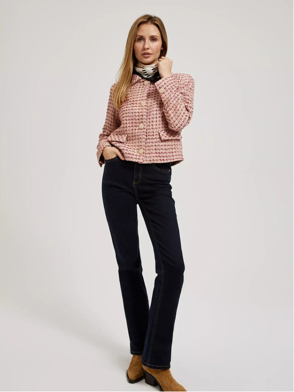 Moodo Jachetă roz pentru femei Moodo