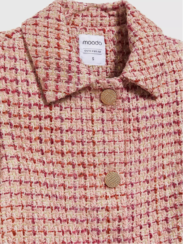 Moodo Jachetă roz pentru femei Moodo